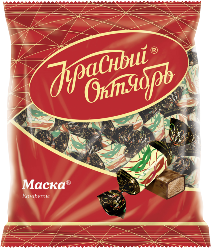 Конфеты КРАСНЫЙ ОКТЯБРЬ Маска, 250г Конфеты КРАСНЫЙ ОКТЯБРЬ Маска, 250г