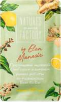 Шоколад гречишный NATURES OWN FACTORY с имбирем и лимоном, 20г