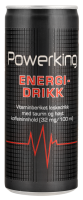 Напиток энергетический POWERKING Regular сильногазированный, 0.25л