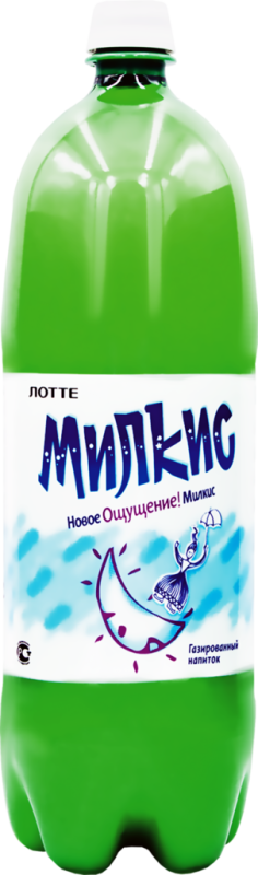 Напиток LOTTE Милкис Original газированный, 1.5л Напиток LOTTE Милкис Original газированный, 1.5л
