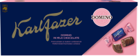 Конфеты FAZER Karl Fazer Domino из молочного шоколада с печеньем, 270 г