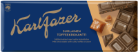 Шоколад молочный FAZER Karl Fazer с крошкой из соленой мягкой карамели, 200 г