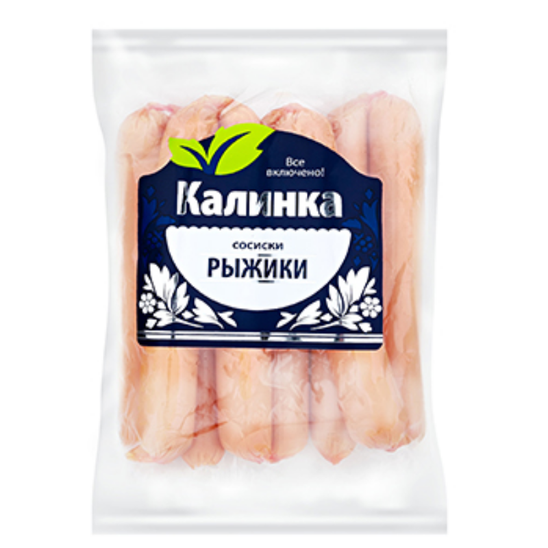 Сосиски "Рыжики". Калинка. 350 гр. Сосиски "Рыжики". Калинка. 350 гр.