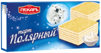 Торт вафельный ПЕКАРЬ Полярный, 213г