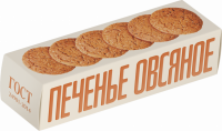 Печенье КП ПОЛЕТ овсяное Классическое на сливочном масле, 250г