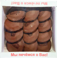 Оладьи СЛАКОН Панкейк с начинкой банановый вкус, 500г
