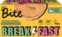 Крекеры овсяные TAKE A BITE с кунжутом и чиа, 200г