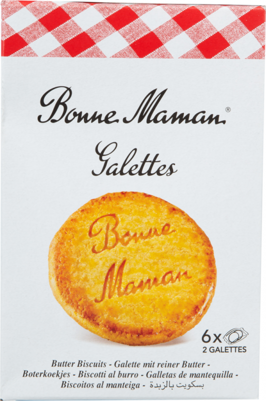 Печенье BONNE MAMAN Галеты сливочное, 170г Печенье BONNE MAMAN Галеты сливочное, 170г