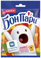 Мармелад жевательный БОН ПАРИ Стикеры, 75г