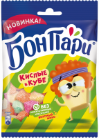 Суфле БОН ПАРИ Кислые в кубе, 65г