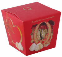 Конфеты Q со сливочной начинкой, миндалем и кокосом, 150г