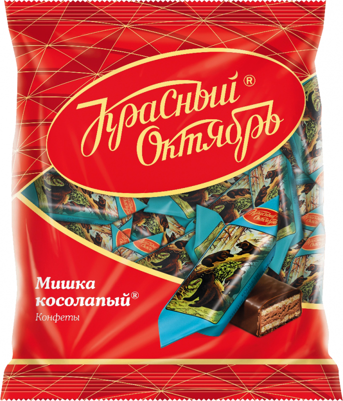Конфеты КРАСНЫЙ ОКТЯБРЬ Мишка косолапый, 200г Конфеты КРАСНЫЙ ОКТЯБРЬ Мишка косолапый, 200г