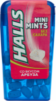 Конфеты HALLS Mini Mints со вкусом арбуза, 12,5г