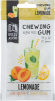 Жевательная резинка DOLCE ALBERO Лимонад со вкусом абрикоса и лимона, без сахара, 30г