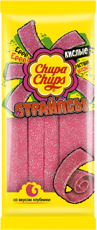 Мармелад CHUPA CHUPS Страйпсы, 120г