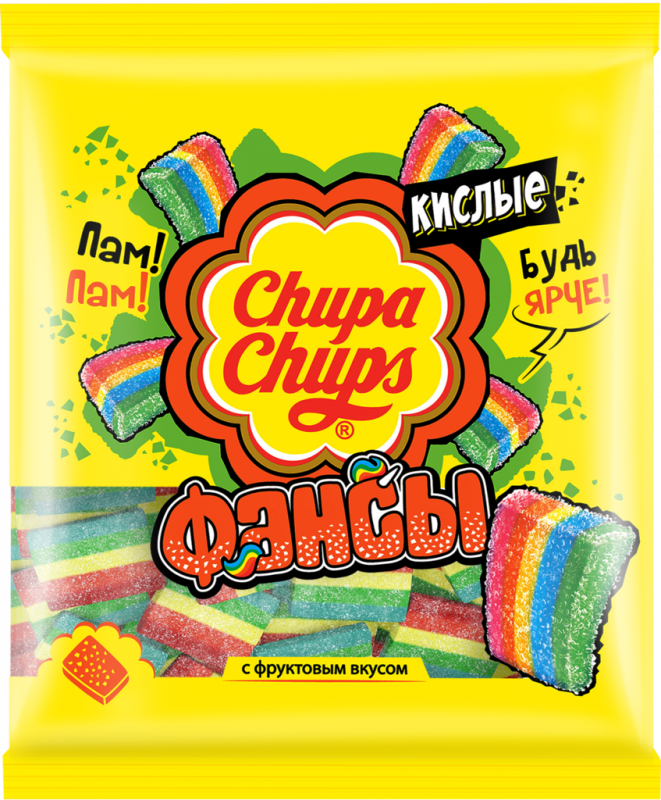 Мармелад жевательный CHUPA CHUPS Фансы, 150г Мармелад жевательный CHUPA CHUPS Фансы, 150г