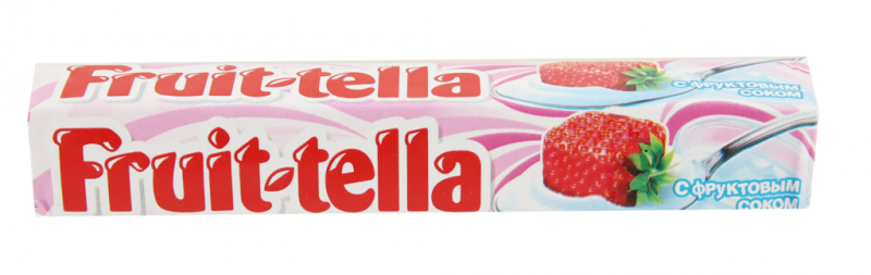 Конфета жевательная FRUIT-TELLA со вкусом клубничного йогурта, 41г Конфета жевательная FRUIT-TELLA со вкусом клубничного йогурта, 41г