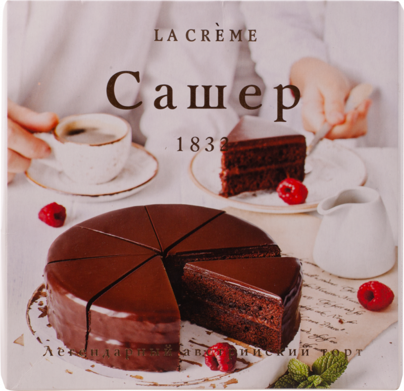 Торт ЛА КРЕМ Сашер, 600г