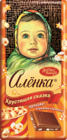 Шоколад молочный АЛЕНКА Хрустящая сказка, 90г
