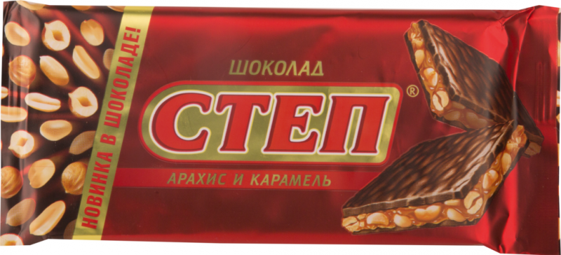 Шоколад молочный СЛАВЯНКА Степ с начинкой, 100г