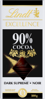 Шоколад LINDT Экселленс 90% какао