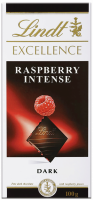 Шоколад темный LINDT Excellence Малина, 100г