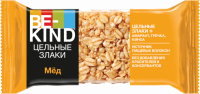 Батончик злаковый BE-KIND Кайнд Грейн с орехами, злаками и медом, 30г