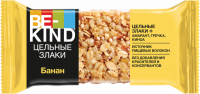 Батончик злаковый BE-KIND Кайнд Грейн с орехами, злаками и бананом, 30г