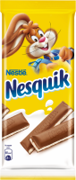 Шоколад молочный NESTLE Nesquik с молочной начинкой, 100г