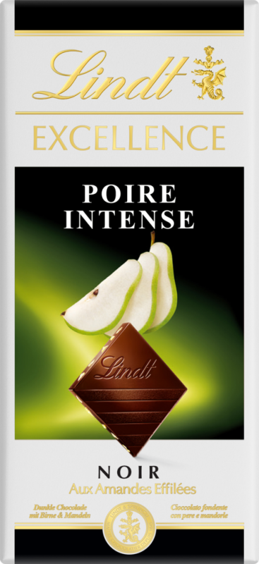 Шоколад LINDT Excellence с грушей, 100г Шоколад LINDT Excellence с грушей, 100г
