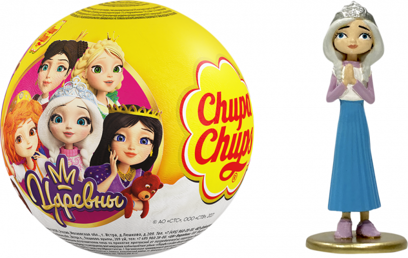 Шар шоколадный CHUPA CHUPS с сюрпризом, 20г Шар шоколадный CHUPA CHUPS с сюрпризом, 20г