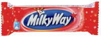Батончик шоколадный MILKY WAY Клубничный коктейль с клубничным суфле, 26г