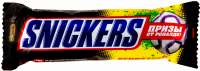Батончик шоколадный SNICKERS с жаренным арахисом, карамелью и нугой, 50,5г