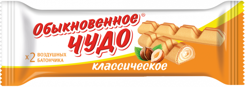 Батончик СЛАВЯНКА Обыкновенное чудо классическое, 40г Батончик СЛАВЯНКА Обыкновенное чудо классическое, 40г