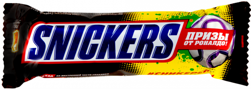 Батончик шоколадный SNICKERS с жаренным арахисом, карамелью и нугой, 50,5г Батончик шоколадный SNICKERS с жаренным арахисом, карамелью и нугой, 50,5г