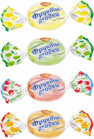 Карамель РОТ ФРОНТ Фрукты-ягодки микс, весовая