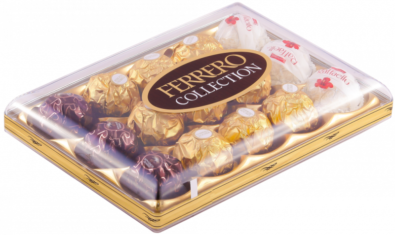 Набор конфет FERRERO ROCHER Collection Ассорти, 172,2г Набор конфет FERRERO ROCHER Collection Ассорти, 172,2г