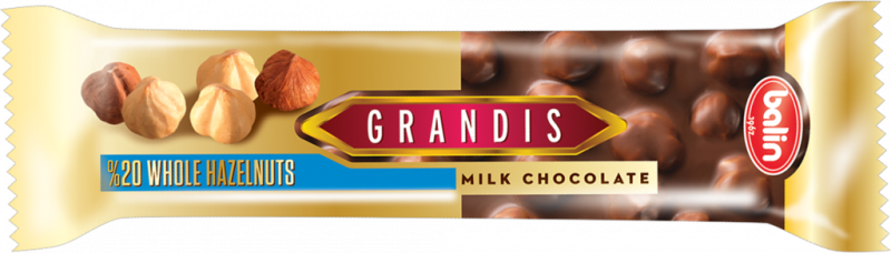 Шоколад молочный GRANDIS с цельным фундуком, 80г Шоколад молочный GRANDIS с цельным фундуком, 80г