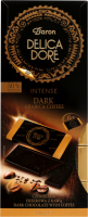 Шоколад темный DELICADORE Intense с кофе, 126г