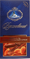 Шоколад горький ВДОХНОВЕНИЕ миндаль и трюфельный крем, 100г