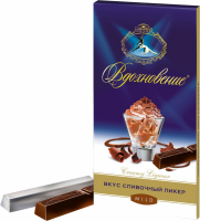 Шоколад темный ВДОХНОВЕНИЕ Creamy Liqueur вкус сливочный ликер, 100г