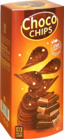 Чипсы из молочного шоколада DOLCE ALBERO с хрустящим рисом, 80г