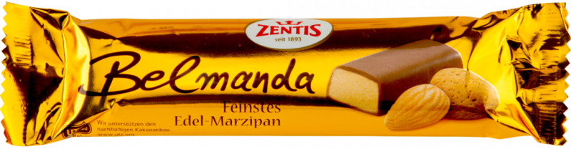 Батончик марципановый ZENTIS Belmanda, 60г Батончик марципановый ZENTIS Belmanda, 60г