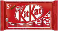 Батончик шоколадный KITKAT с хрустящей вафлей, 5х29г