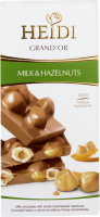 Шоколад молочный HEIDI Grand'or Лесной орех, 100г