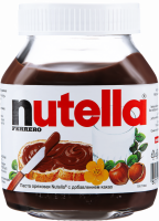 Паста ореховая NUTELLA с добавлением какао, 180г