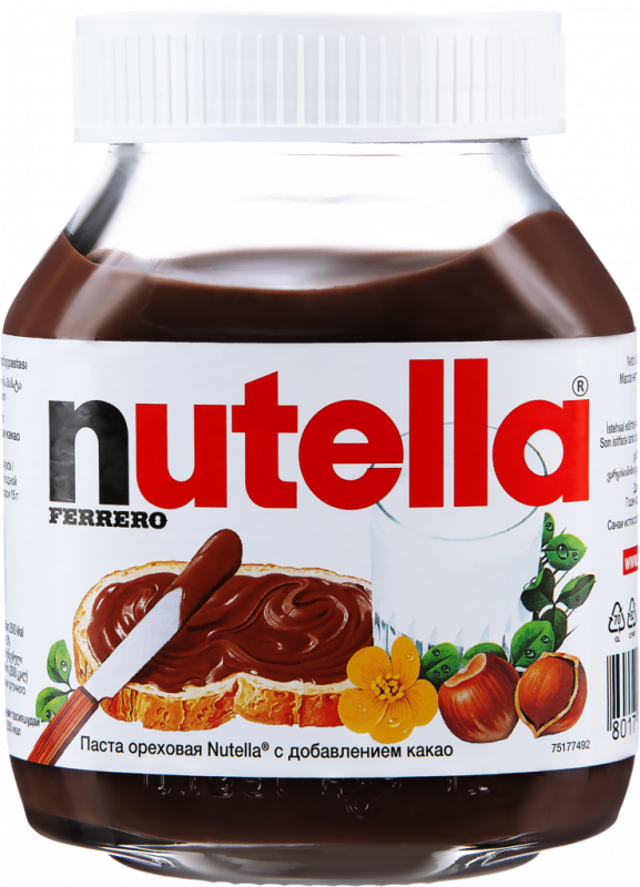 Паста ореховая NUTELLA с добавлением какао, 180г Паста ореховая NUTELLA с добавлением какао, 180г