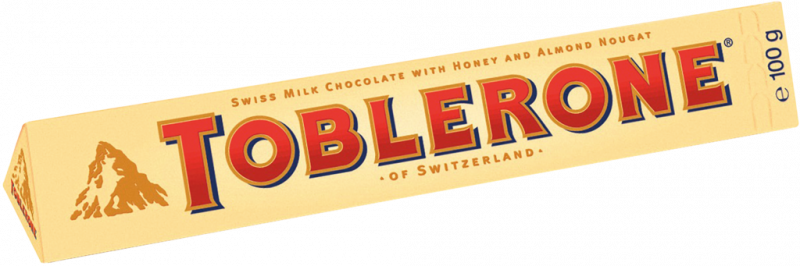 Шоколад молочный TOBLERONE с медово-миндальной нугой, 100г
