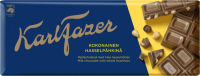 Шоколад молочный FAZER Karl Fazer с цельным фундуком, 200г