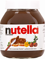 Паста ореховая NUTELLA с добавлением какао, 630г